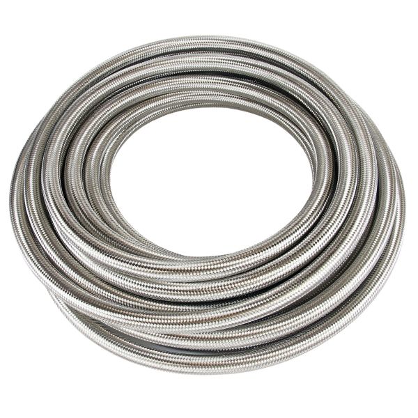 AN-06 PTFE Stainless Steel Braided Hose - 1m