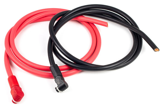 1AWG Terminated Cable Pair (4m)