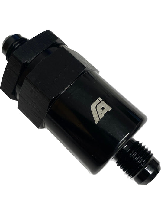 AN-06 30 micron Fuel Filter - Black
