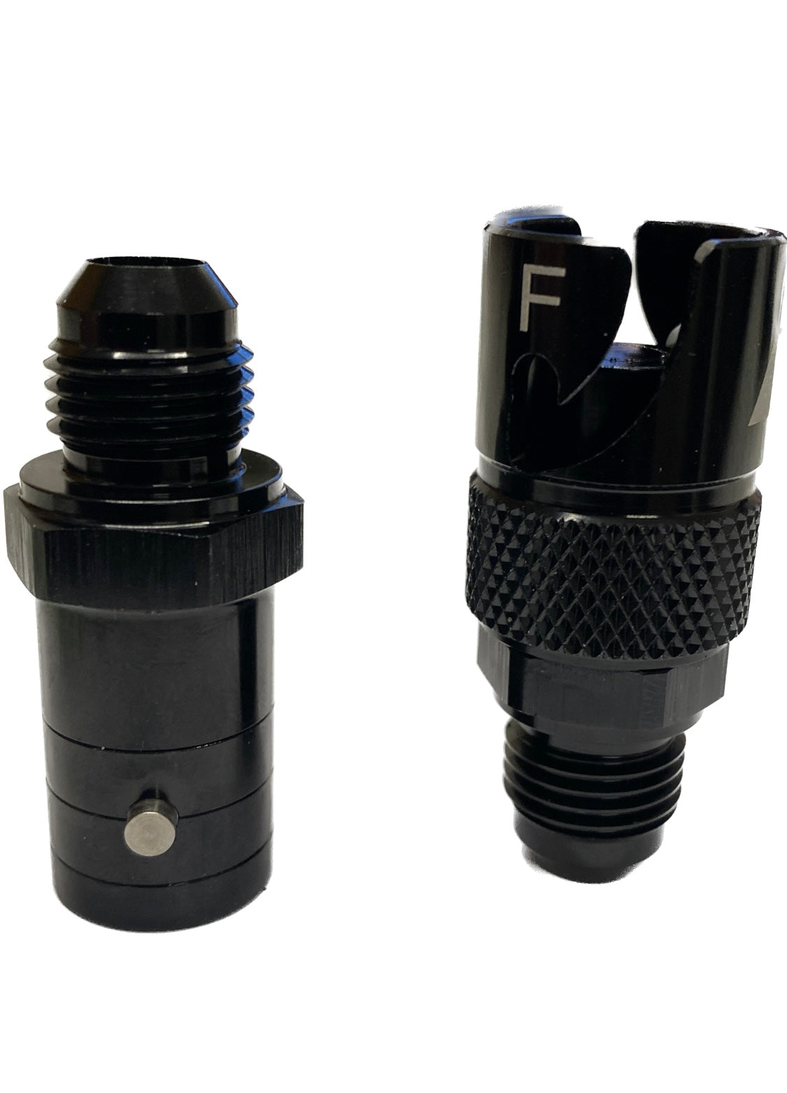 AN-06 PTFE Dry Break / Quick Release - Black