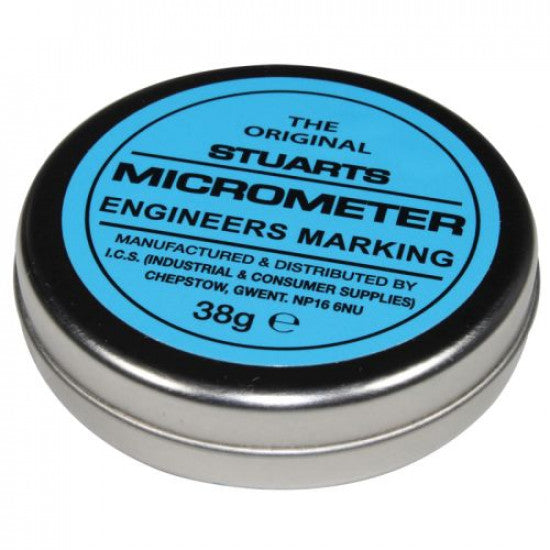 Stuarts Micrometer Engineers Blue, 38g Tin