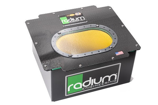 Radium Engineering Carbon Fiber Fuel Cell Lid - 6 Gallon