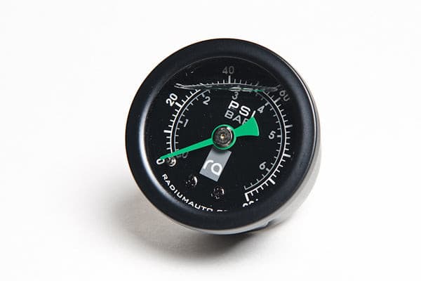 Radium Fuel Pressure Gauge, 0-100 Psi.