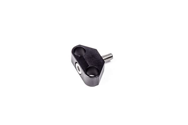 Radium Hose Separator Clamp, 2 Way.