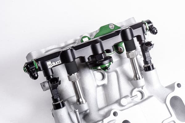 Radium Fuel Rail Top Feed Conversion Mazda 13B Secondary