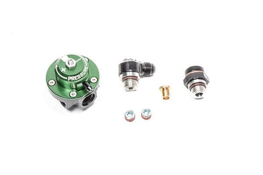 Radium Direct Mount Fuel Regulator 8An Orb Green.