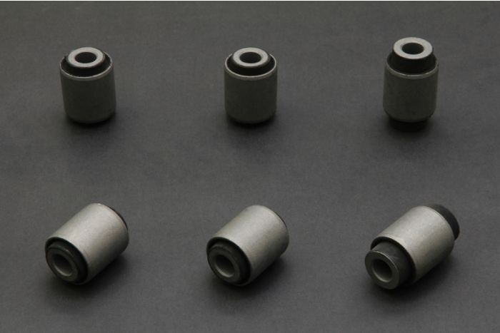 S14/15 R33/R34 REAR TOE/TRACTION/CAMBER LINK BUSHING(HARDEN RUBBER) 6PCS/SET