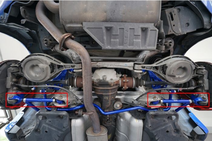 Rear Camber Arm Adjustable (Uprated Rubber)