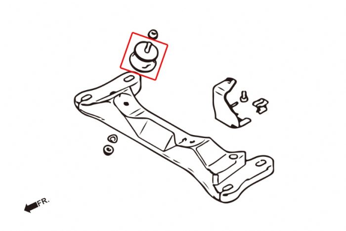 Uprated Engine & Transition Mount (Race)