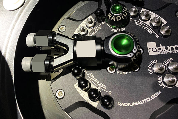 Radium Y-Adapter 6An Male 6An Male 10An Female