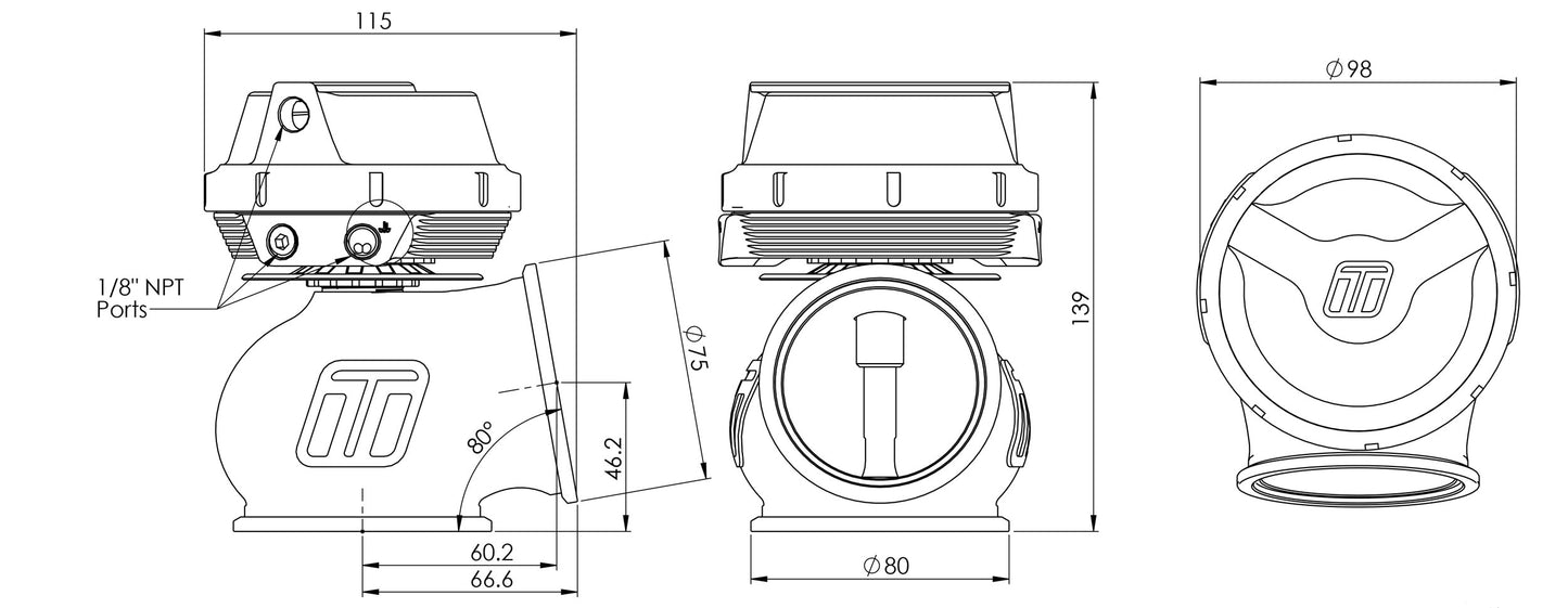 Turbosmart Gen V PowerGate60