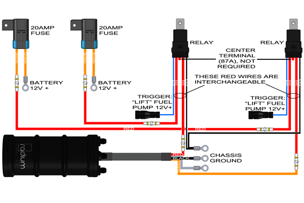 Radium Diy Fuel Pump Wiring Kit