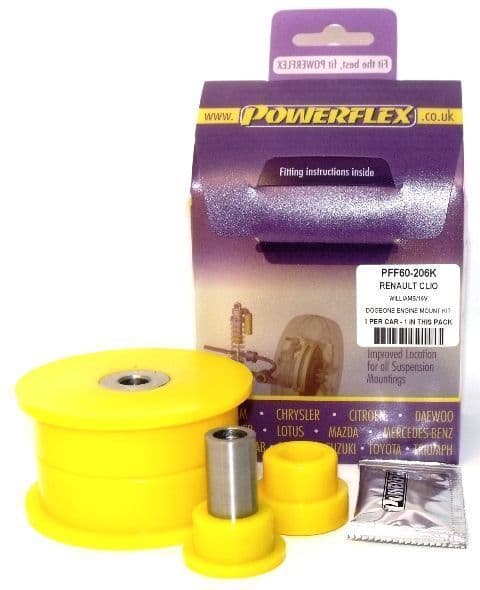 Dog Bone Engine Mount Bush Kit Clio II 172/182