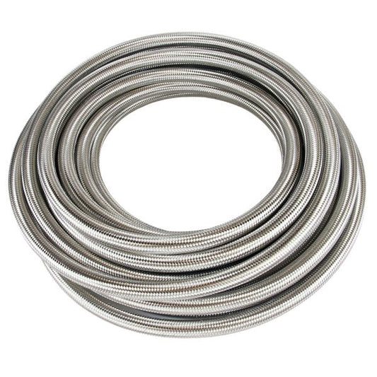 AN-06  PTFE Stainless Steel Braided Hose - 1m