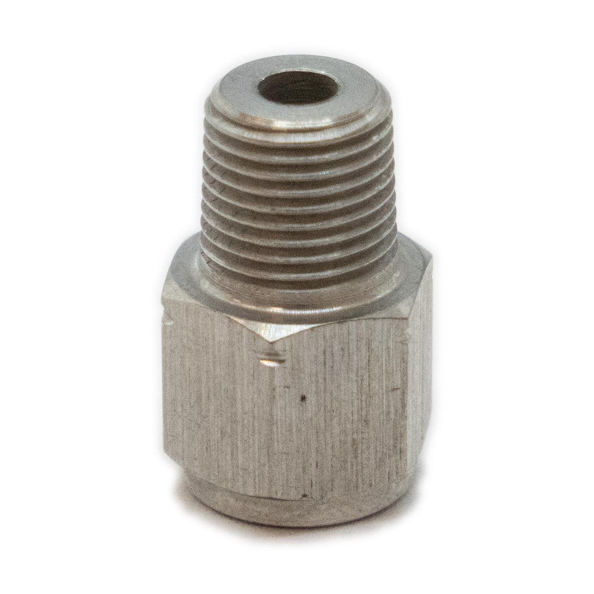 Adapter M10 x 1 Female to 1/8 BSP Male - Stainless Steel