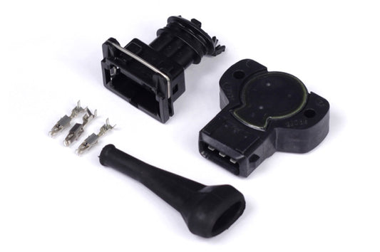 Throttle Position Sensor - Black CCW Rotation 8mm D-Shaft