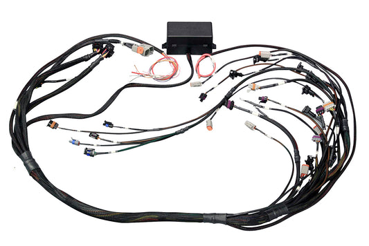 Elite 2000/2500 GM GEN III LS1 & LS6 non DBW Terminated Harness, Injector Connector: Bosch EV1 (as per factory)