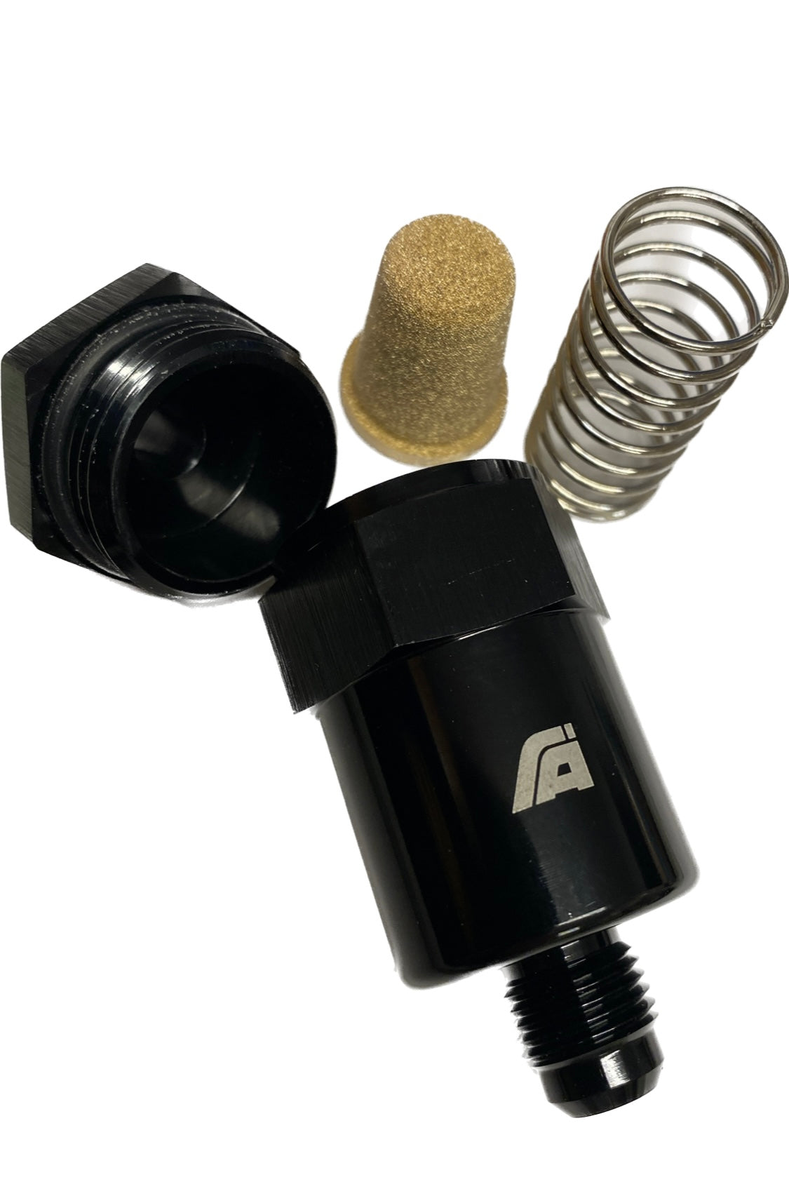 AN-06 30 micron Fuel Filter - Black