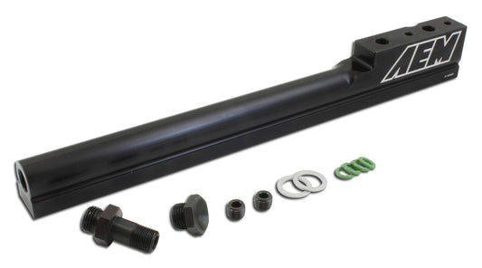 AEM High Volume Fuel Rail Black Acura B18B1 B18C1 B18C4 & B18C5