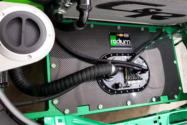 Radium Engineering Carbon Fiber Fuel Cell Lid - 6 Gallon