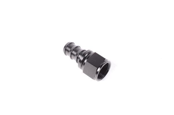 Radium Pushlok Hose End, 12An Straight.