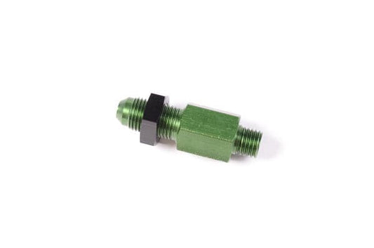 Radium 6An To M12X1.5 Bulkhead With Jam Nut.