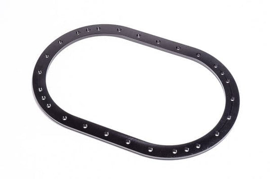 Radium Fuel Cell Nut Ring, Black Anodized.