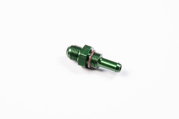 Radium 8.5Mm Barb To 6An Bulkhead Fitting.