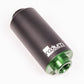 Radium Fuel Filter Kit, Stainless, 10 Micron.