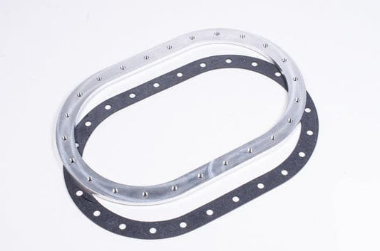 Radium Fuel Cell Weld Flange, 6X10, 24-Bolt Aluminum.