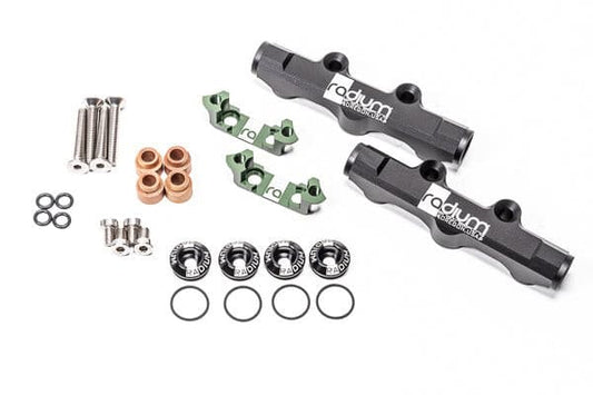 Radium Fuel Rails, Top Feed Conversion, Subaru Ej V1-2.