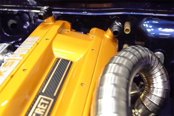 Radium 10An Male Press-Fit, Rb25Det Intake And Exhaust
