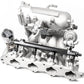 Radium Engineering Fuel Rail Honda F-H-Series