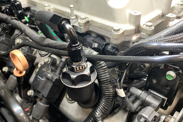 Radium Baffled Oil Cap Vte Kit Gm