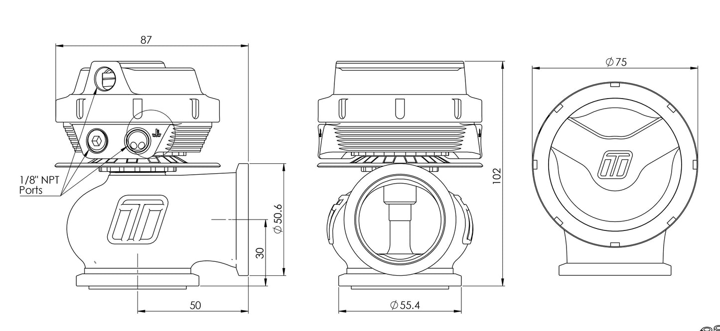 Turbosmart Gen V HyperGate45