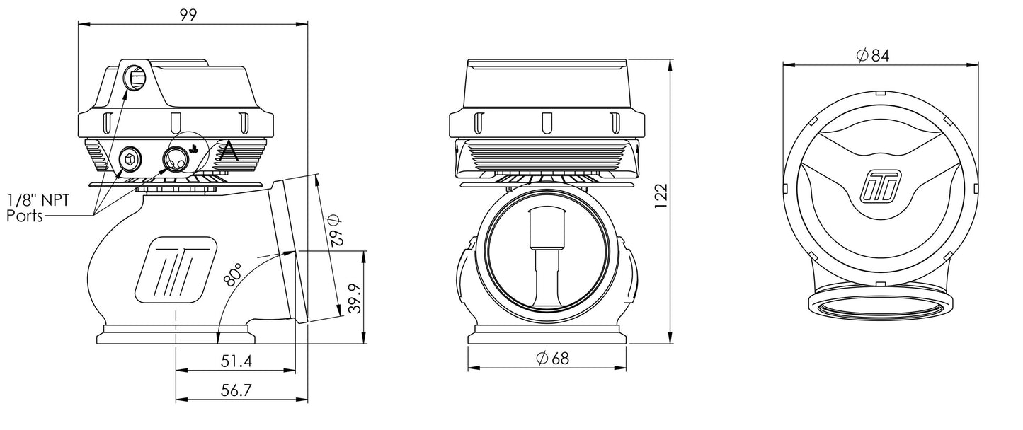 Turbosmart Gen V ProGate50