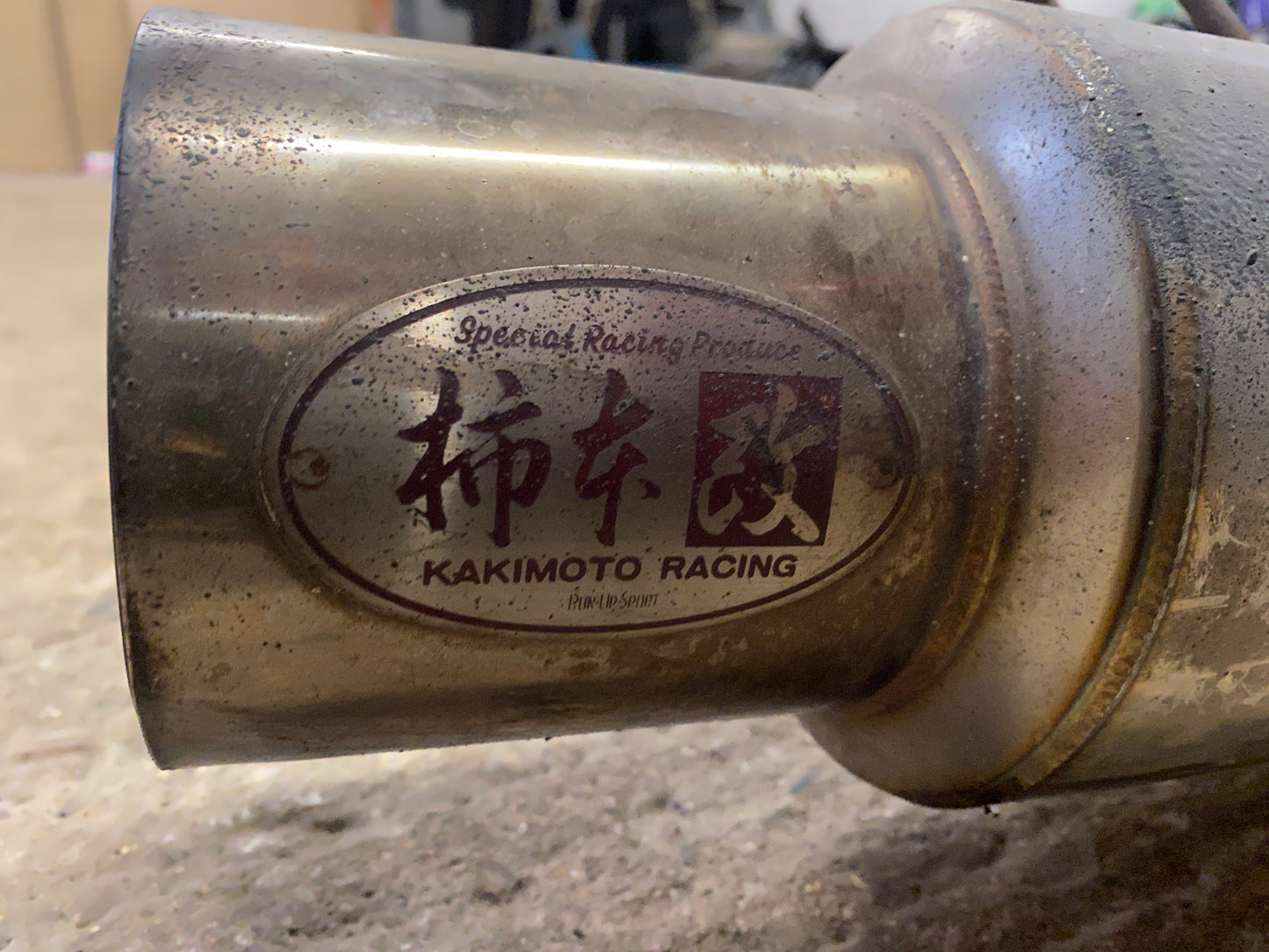 SR20DET Kakimoto Racing exhaust system - stainless steel