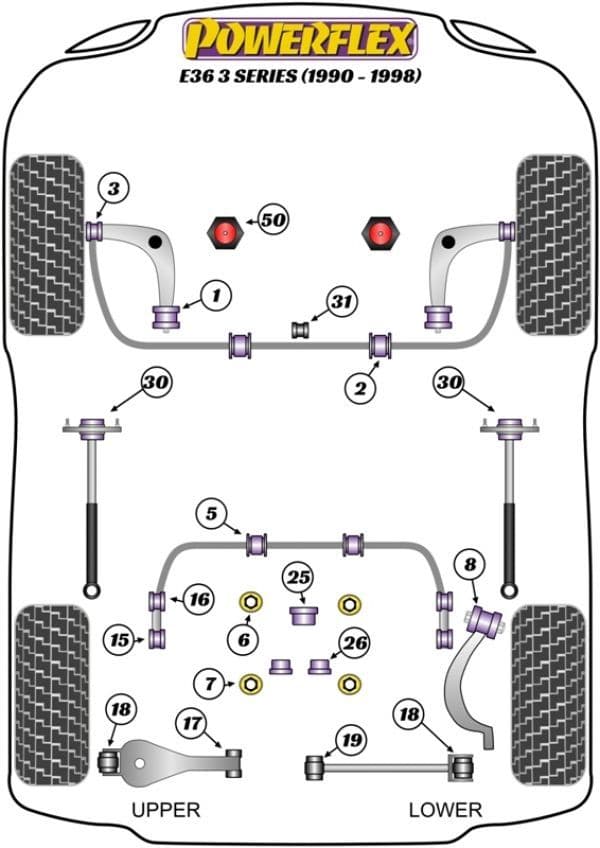 Engine Mount E36 inc M3